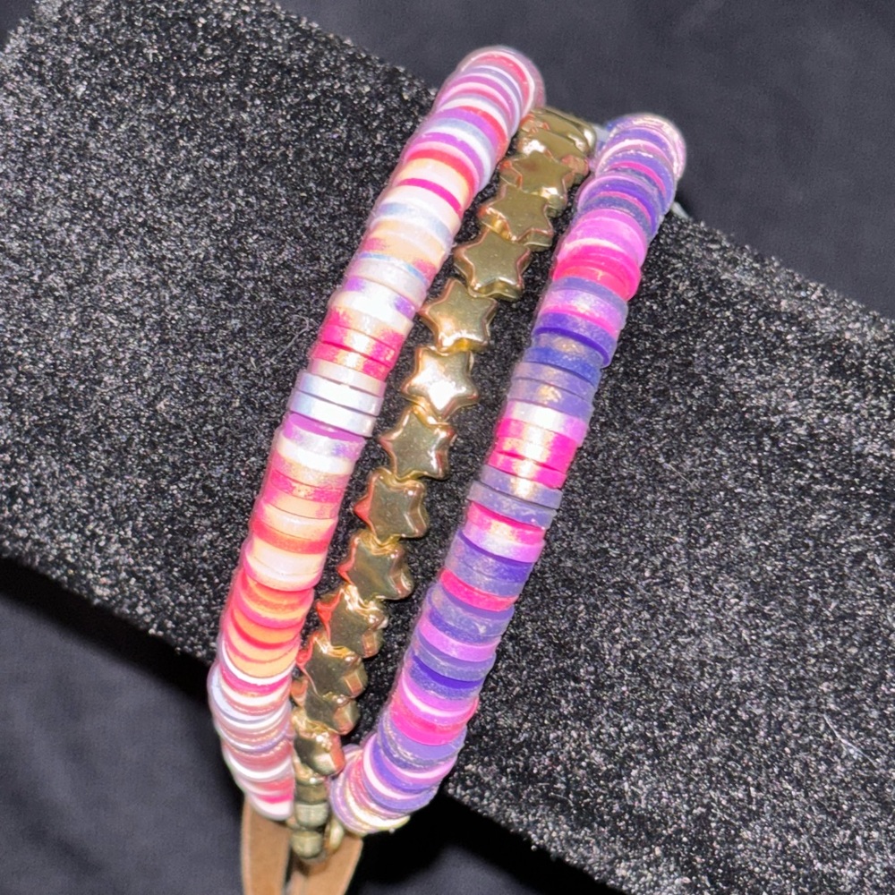 🐠 Clay handmade bracelet set